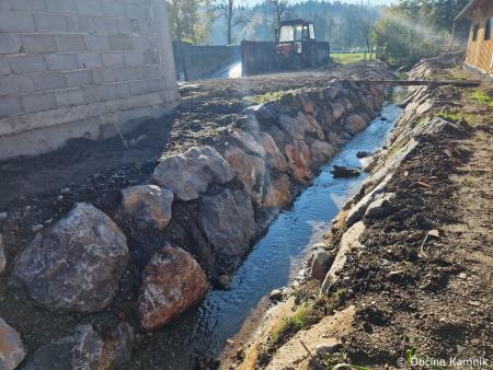 Sanacijska obnova vodotokov in hudournikov po poplavah (2)